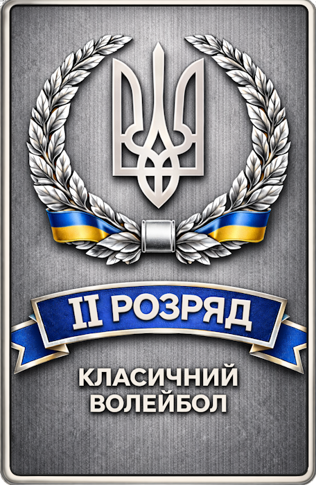 2 розряд з волейболу